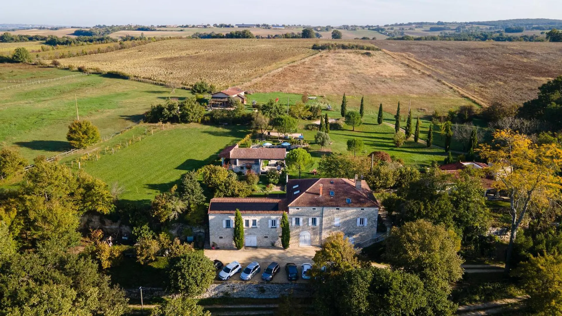 Bed & Breakfast Chambre D'Hotes L'Altitude - Domaine La Rose Des Vents Castelnau-sur-l'Auvignon France